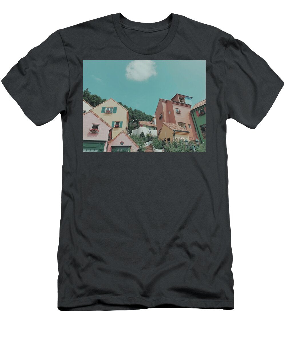 Photography of Concrete Houses Petite France Gapyeong Gun South Korea Julien T-Shirt