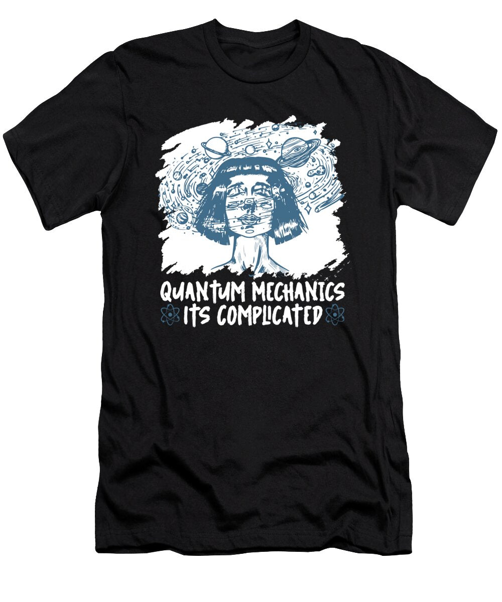 Physicist Complicated Science Scientist Quantum Physics Crazy Squirrel T-Shirt