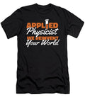 Physicist Cool Science Scientist Applied Physics Crazy Squirrel T-Shirt