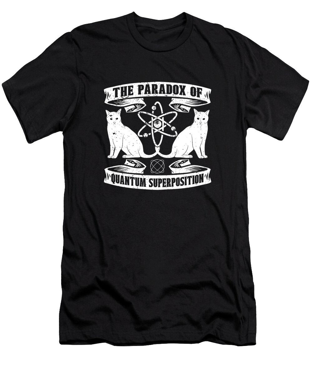 Physicist Paradox Scientist Science Quantum Physics Crazy Squirrel T-Shirt