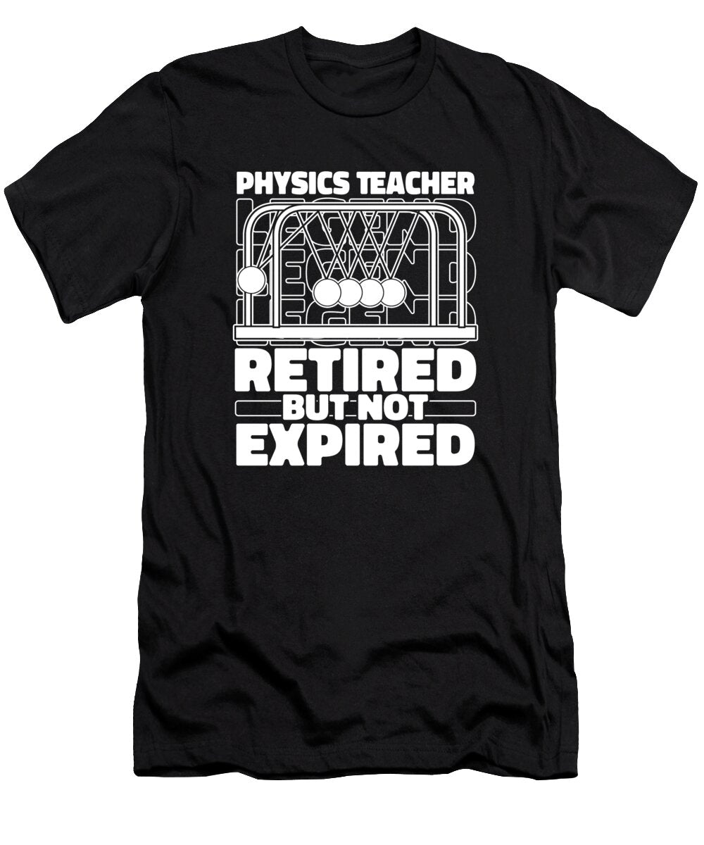 Physicist Retired Scientist Science Physics Crazy Squirrel T-Shirt