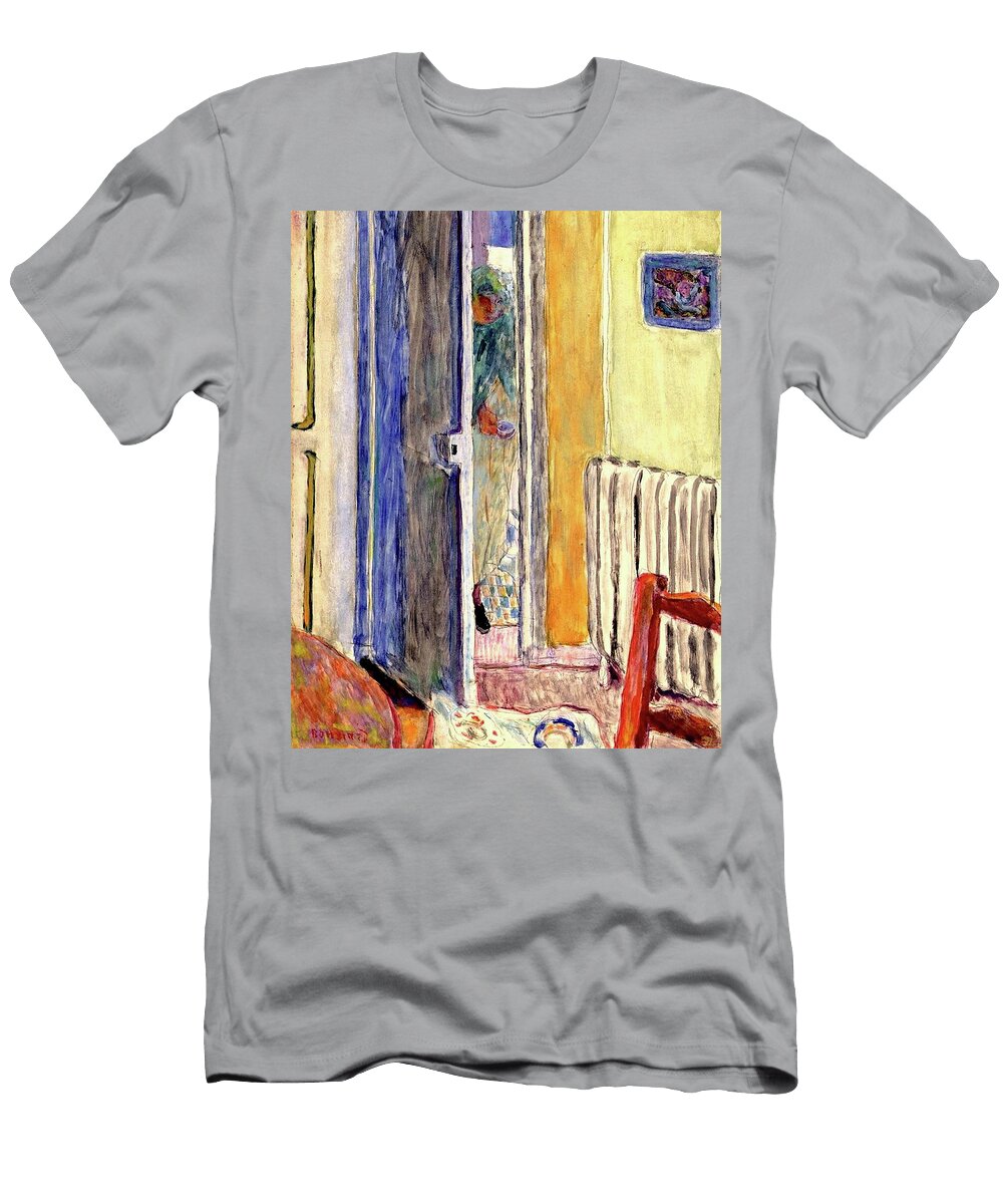 Pierre Bonnard Marthe Entrant Le Salon Pierre Bonnard T-Shirt