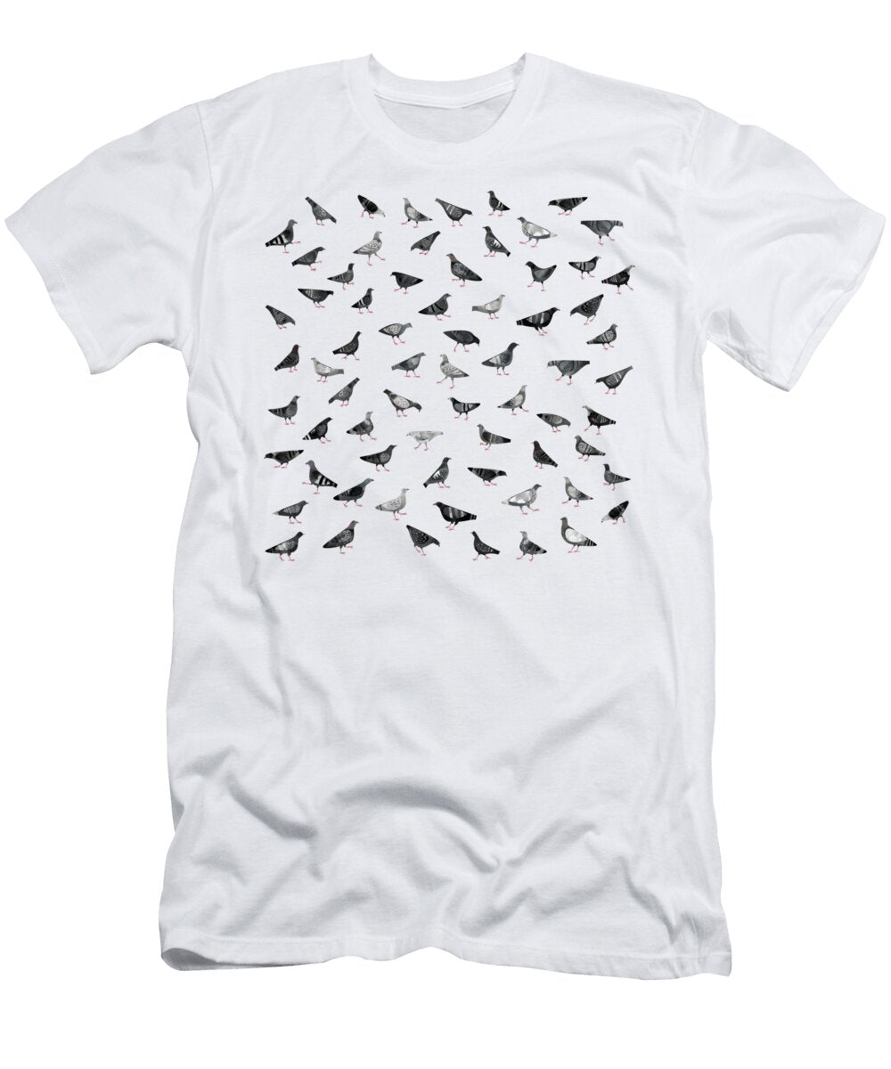 Pigeons Doing Pigeon Things Nic Squirrell T-Shirt