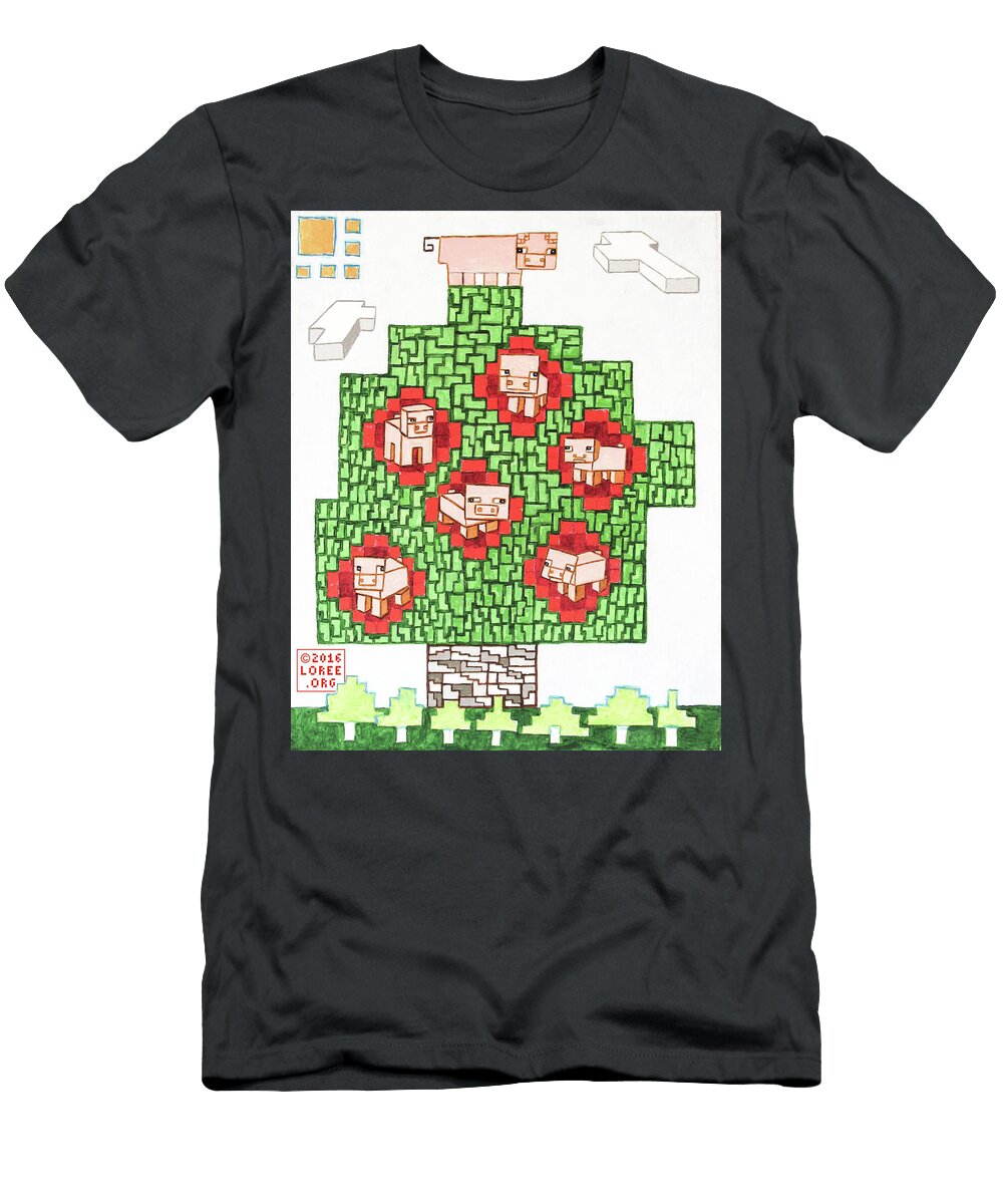 Piglet Tree Sharron Loree T-Shirt