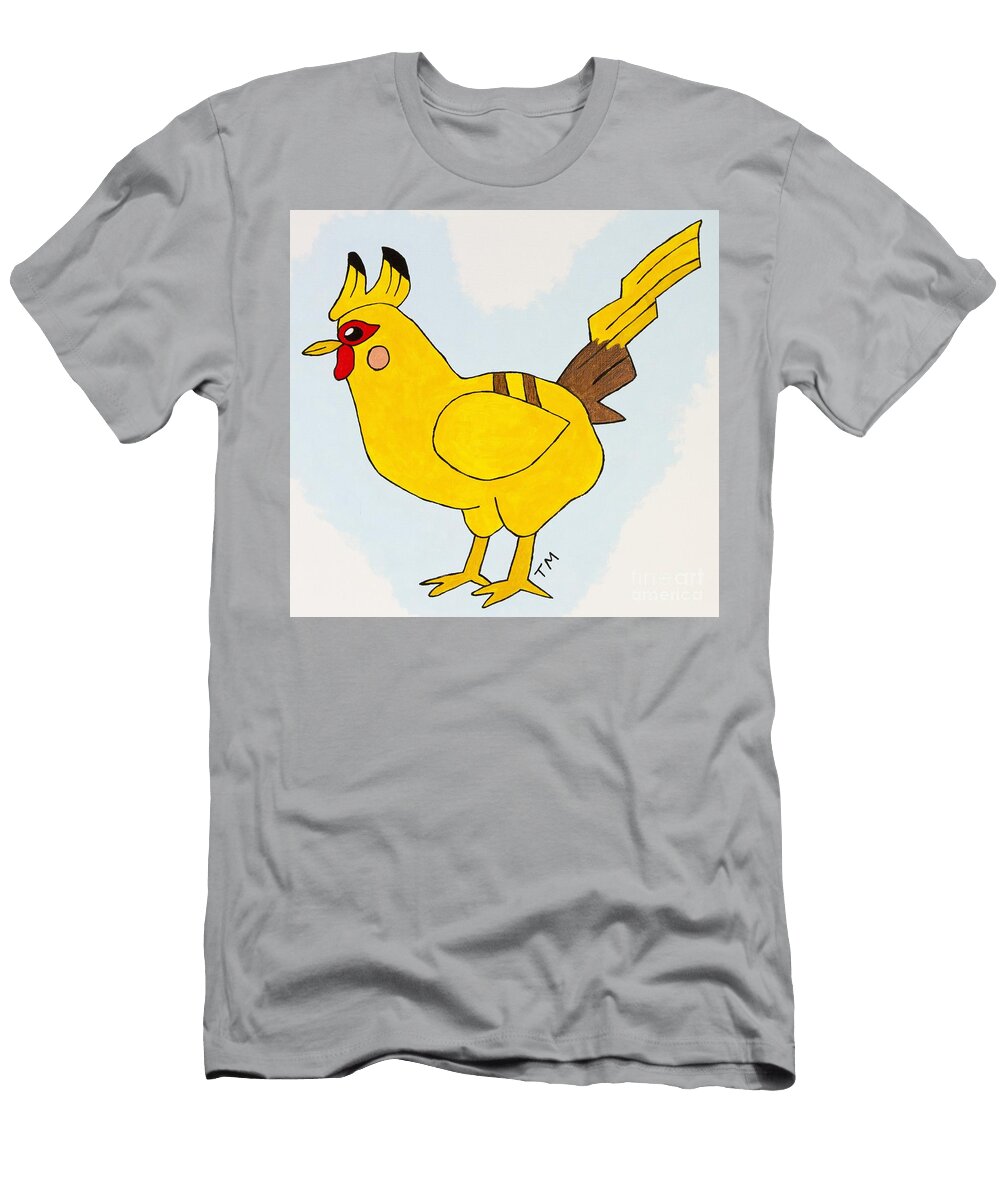 Pikachu Rooster Tami Maldonado T-Shirt