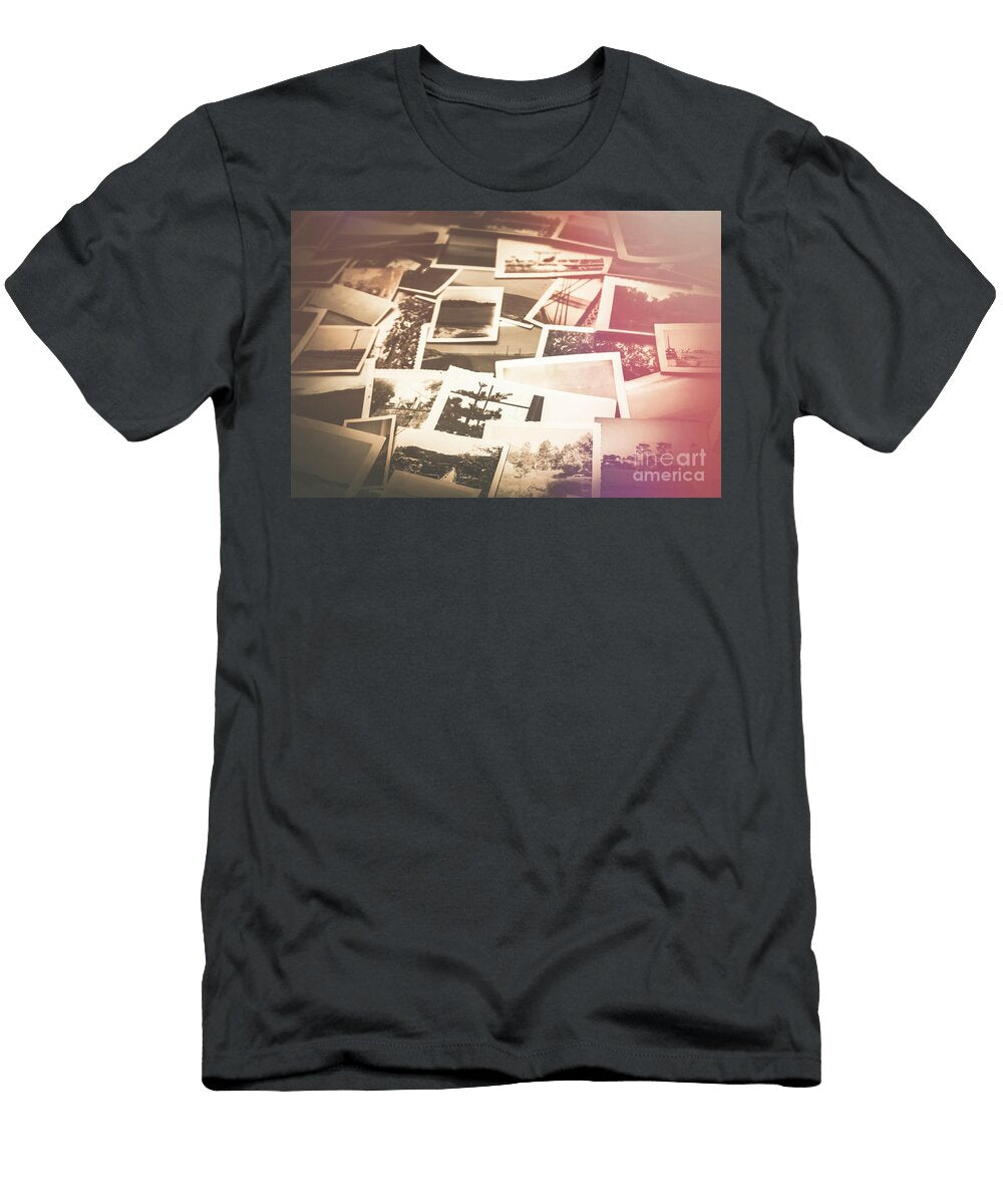 Pile of Old Scattered Photos Jorgo Photography Wall Art Gallery T-Shirt
