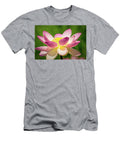 Pink and White Lotus Flower At Grounds for Sculptures Geraldine Scull T-Shirt