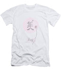 Pink Beauty Japandi Style Melanie Viola T-Shirt
