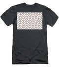 Pink Clay White Chevron Rhombus Pattern Pairs 2023 Coty Valspar Southern Road 1006 9c Petite Patterns T-Shirt