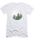 Pink Sky Trees Art By Linda Woods Linda Woods T-Shirt