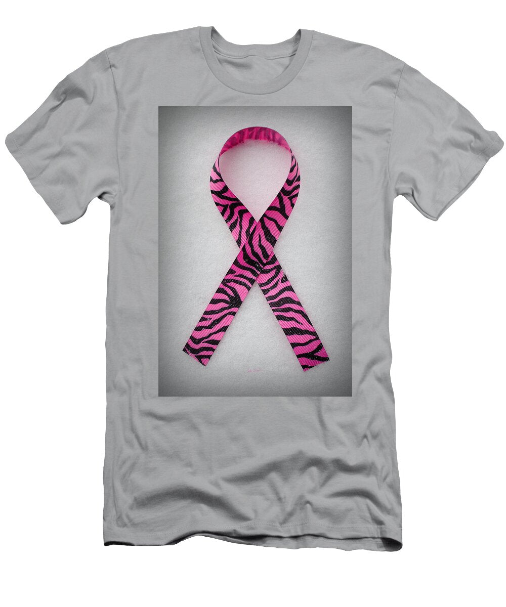 Pink Tiger Ribbon Luke Moore T-Shirt