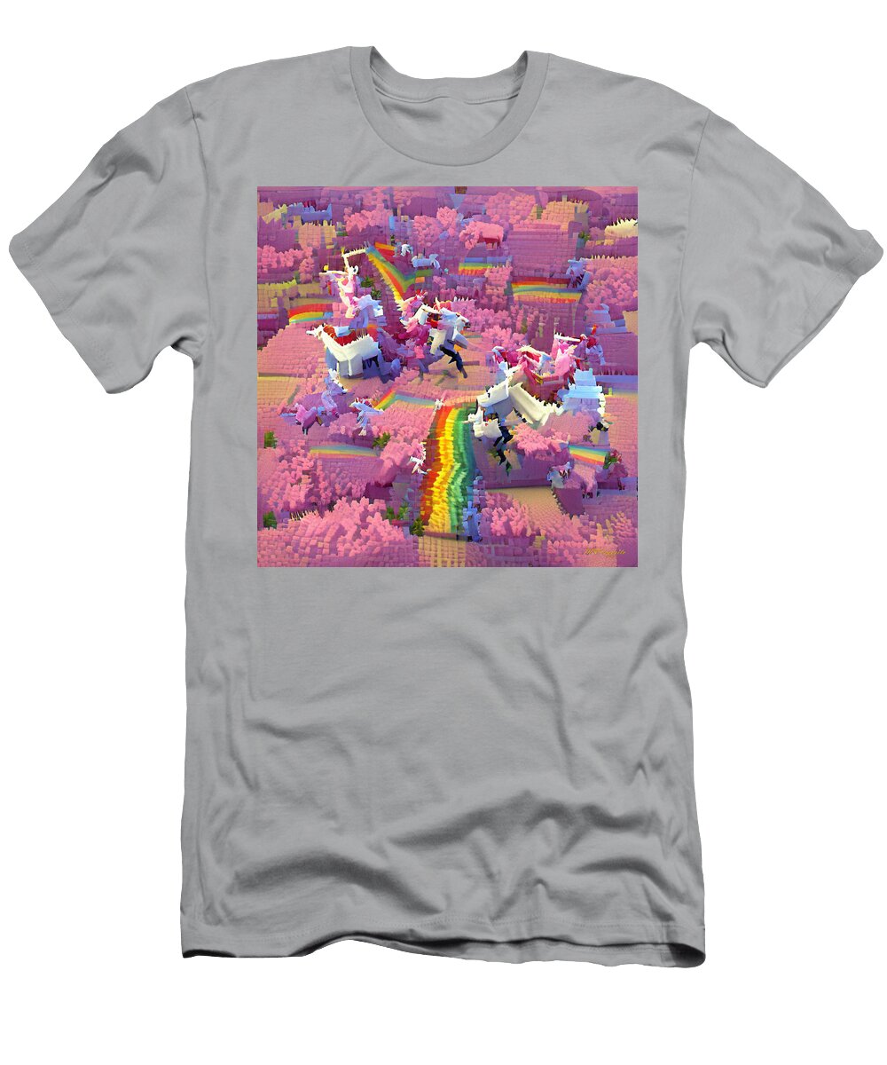 Pink Unimal Craft Marc R Asposito T-Shirt