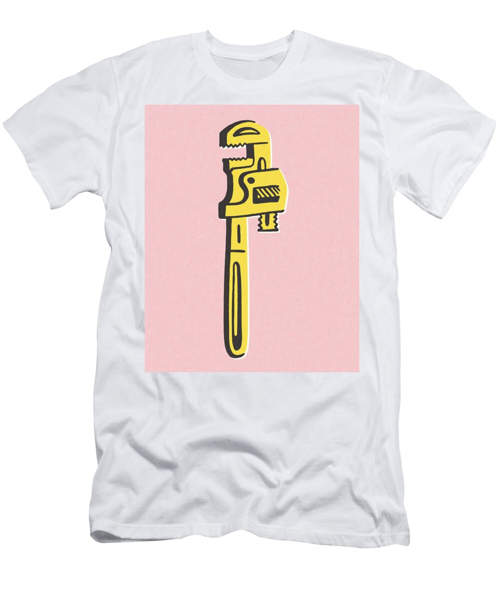 Pipe Wrench Csa Images T-Shirt
