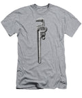 Pipe Wrench on Plywood 62 in Bw Yopedro T-Shirt