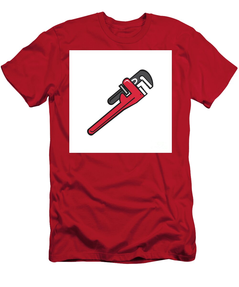Pipe Wrench Retro Aloysius Patrimonio T-Shirt