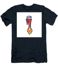 Pipe Wrench Rocket Booster Side Retro Aloysius Patrimonio T-Shirt