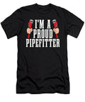 Pipefitter Im a Proud Pipefitter Loves Repair Man Tshirtconcepts Marvin Poppe T-Shirt