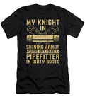 Pipefitter My Knight in Shining Pipes Pipefitters Tshirtconcepts Marvin Poppe T-Shirt