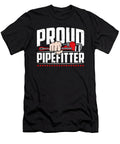 Pipefitter Proud Pipefitter Laborer Construction Tshirtconcepts Marvin Poppe T-Shirt