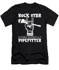 Pipefitter Rock Star Cleverly Foreman Pipefitters Tshirtconcepts Marvin Poppe T-Shirt