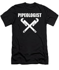 Pipeologist Pipe Plumber Plumbing Birthday Gift Haselshirt T-Shirt