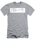Piston Connecting Rod and Crank Connection J1 Historic Illustrations T-Shirt