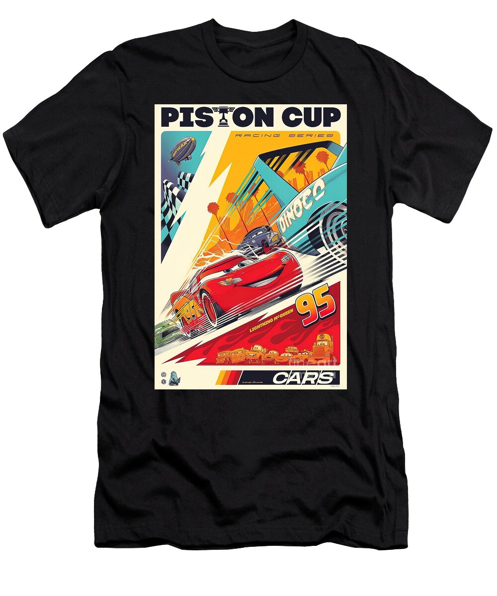 Piston Cup Cartoon Christian Hall T-Shirt