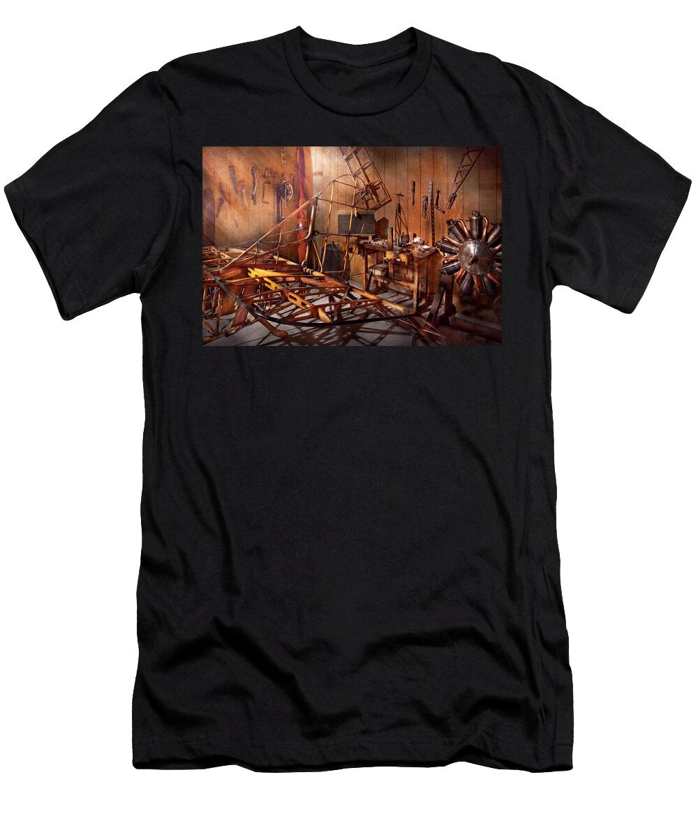 Plane the Dawn of Aviation Mike Savad T-Shirt