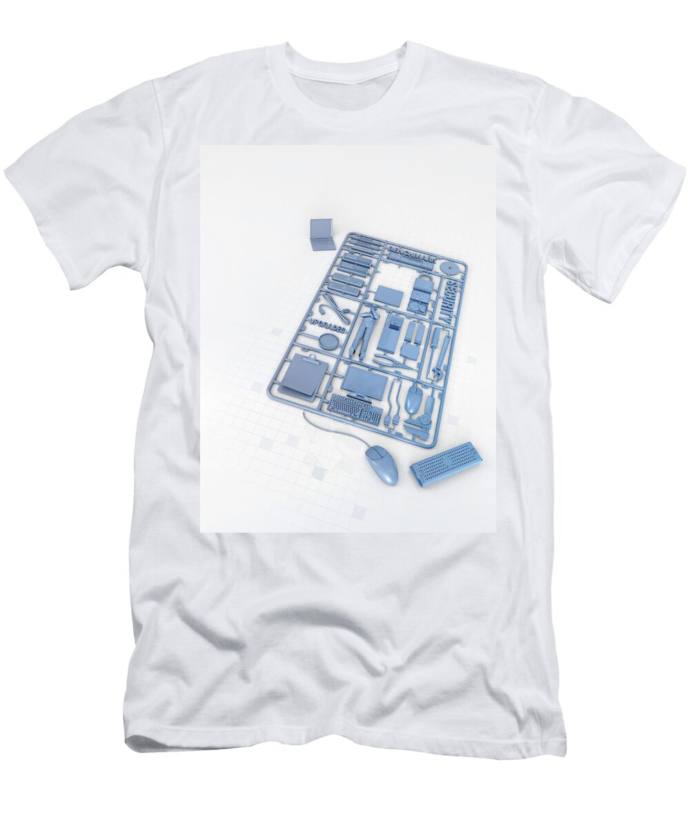 Plastic Computer Assembly Kit Ikon Ikon Images T-Shirt