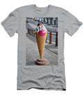 Plastic Ice Cream Cone Decoration in the Street Sebastian Radu T-Shirt