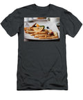 Plate of Pancakes Nuts and Blueberries Oranges Pieces Shrovetide Maslenitsa Butter Week Festival Meal Shrove Tuesday Maryna Karavaieva T-Shirt