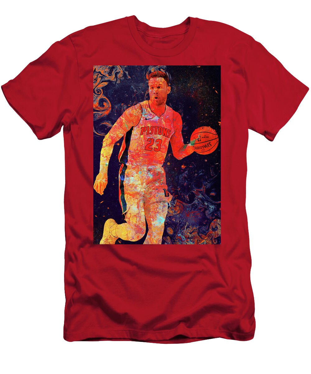 Player Art Blake Griffin Blakegriffin Blake Austin Griffin Blake Austin Griffin Blakeaustingriffin B Wrenn Huber T-Shirt