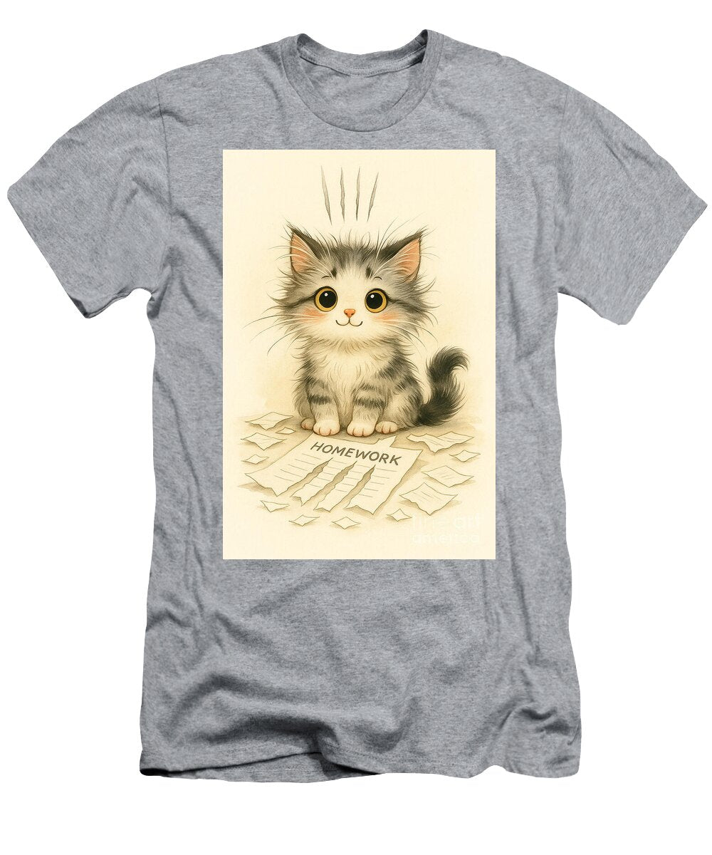 Playful Kittens Mischief Unveiled Alma Yamazaki T-Shirt