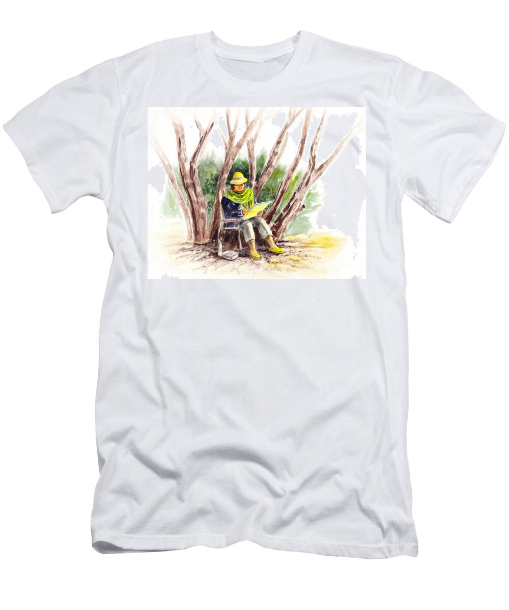 Plein Air Artist At Work Irina Sztukowski T-Shirt
