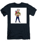 Plumber Arms Crossed Standing Cartoon Aloysius Patrimonio T-Shirt