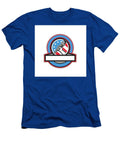 Plumber Hand Pipe Wrench USA Flag Circle Aloysius Patrimonio T-Shirt