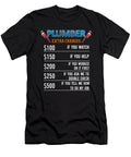 Plumber Hourly Rate Funny Plumbing Gift Raphaelartdesign T-Shirt