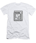 Plumber in Maze of Pipes Csa Images T-Shirt