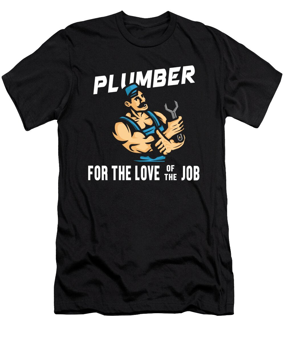 Plumber Job Profession Plumbing Pipe Craft Gift Thomas Larch T-Shirt