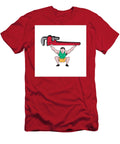 Plumber Weightlifter Lifting Monkey Wrench Cartoon Aloysius Patrimonio T-Shirt