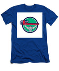 Plumber Weightlifter Monkey Wrench Circle Cartoon Aloysius Patrimonio T-Shirt