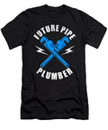 Plumbing Pipefitter Pipes Pipefitting Future Pipe Florian Dold Art T-Shirt