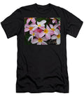 Plumeria Pinks Cat Pancake T-Shirt