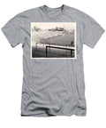 Plymouth Argyle Home Park Barn Park End 1 Bw 1960s Legendary Football Grounds T-Shirt