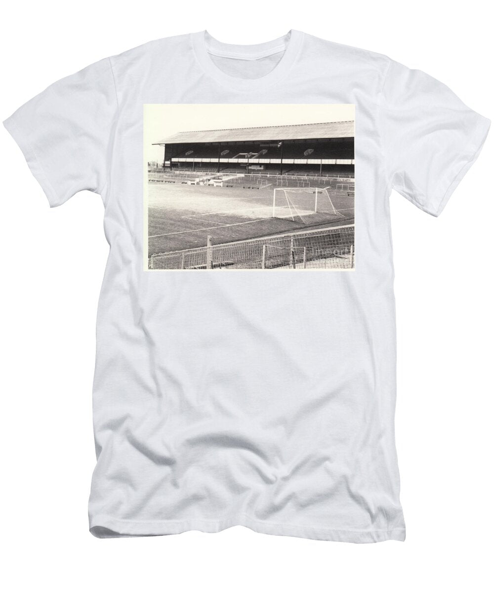 Plymouth Argyle Home Park Mayflower Stand 2 Bw 1960s Legendary Football Grounds T-Shirt