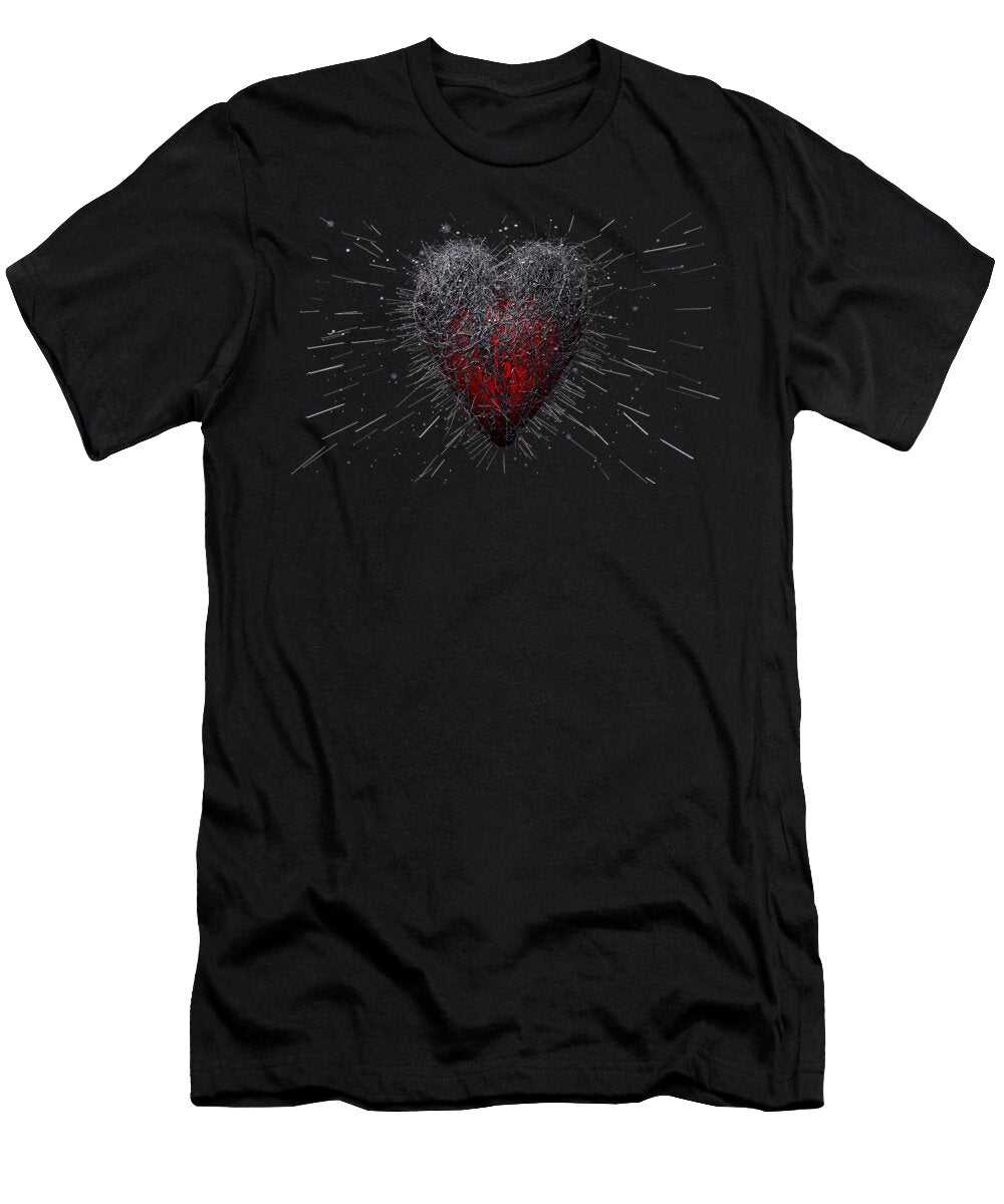 Poking At My Heart Art Attack T-Shirt