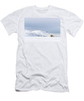 Polar Bear Resting on the Snow in Svalbard Jane Rix T-Shirt