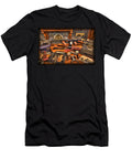 Police Behind the Front Desk Lee Dos Santos T-Shirt