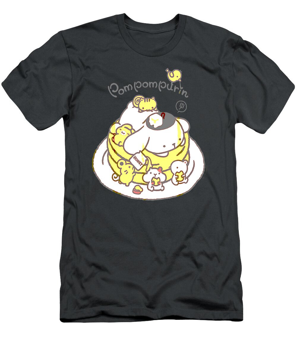 Pompompurin Pancake Friends Kyrin Bailie T-Shirt