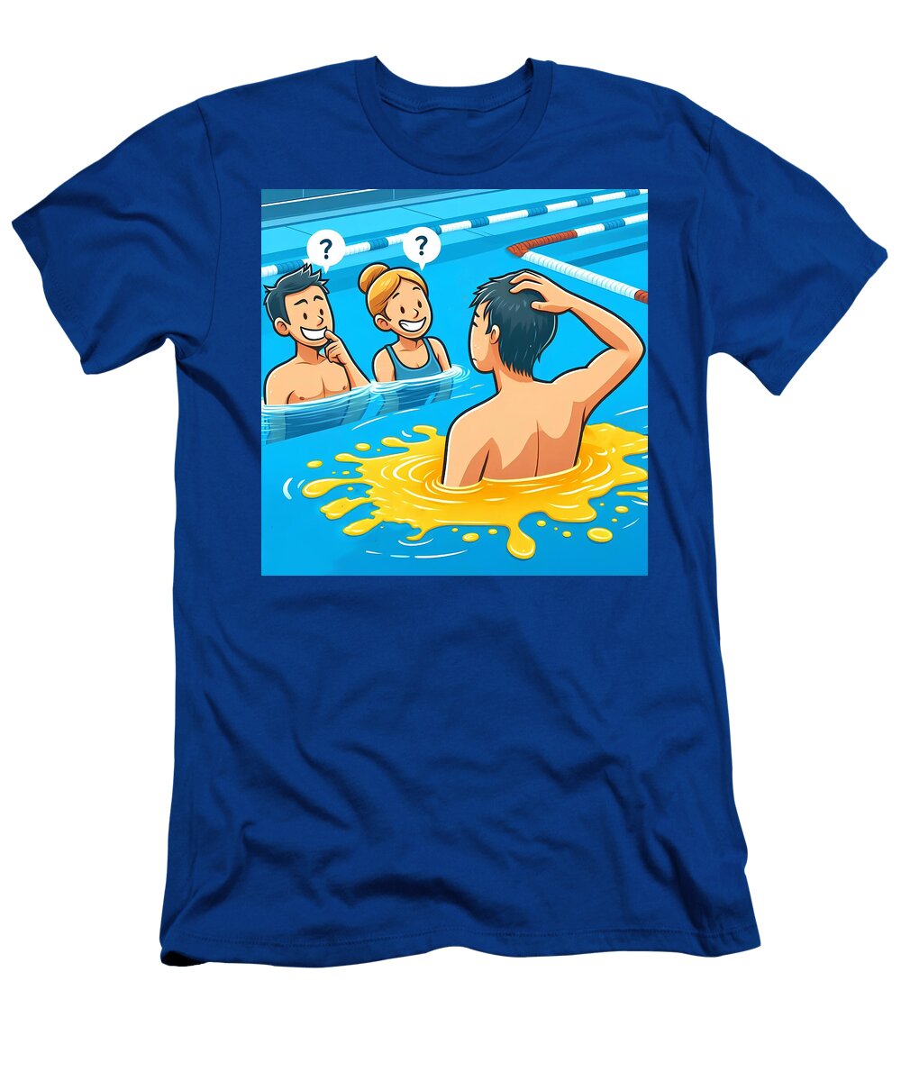 Pool Ashamed Shame Embarrassment Awkward Embarrassing Embarrassed More Than Pictures T-Shirt